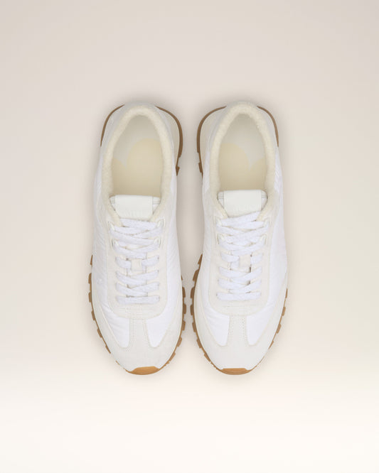 White Nylon Ami New Rush Sneakers